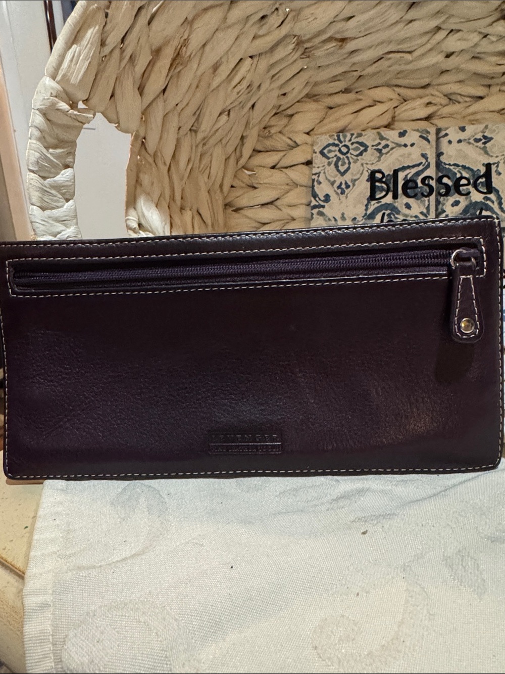Levenger Leather Pouch - Deep Brown